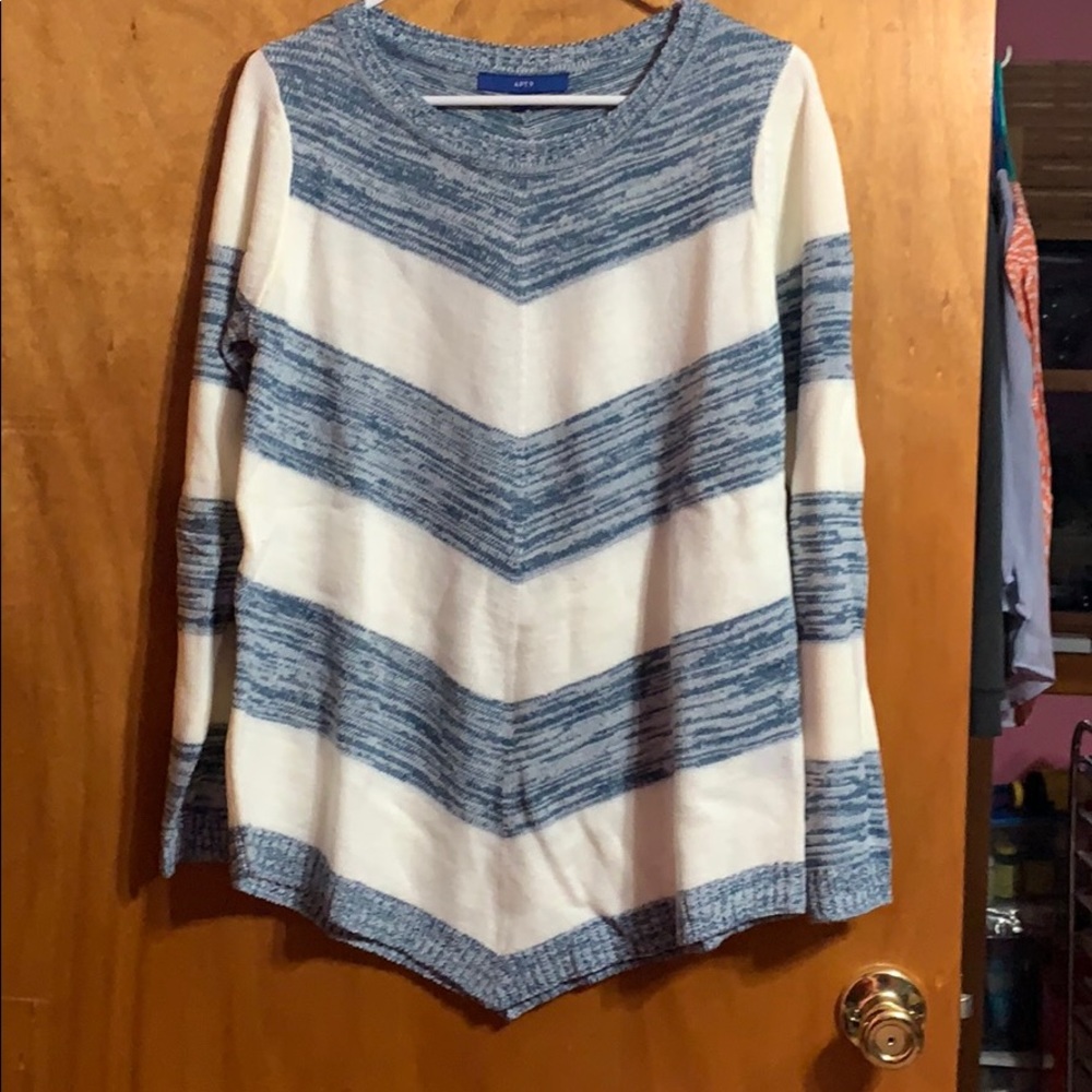 Long sleeve tunic sweater,